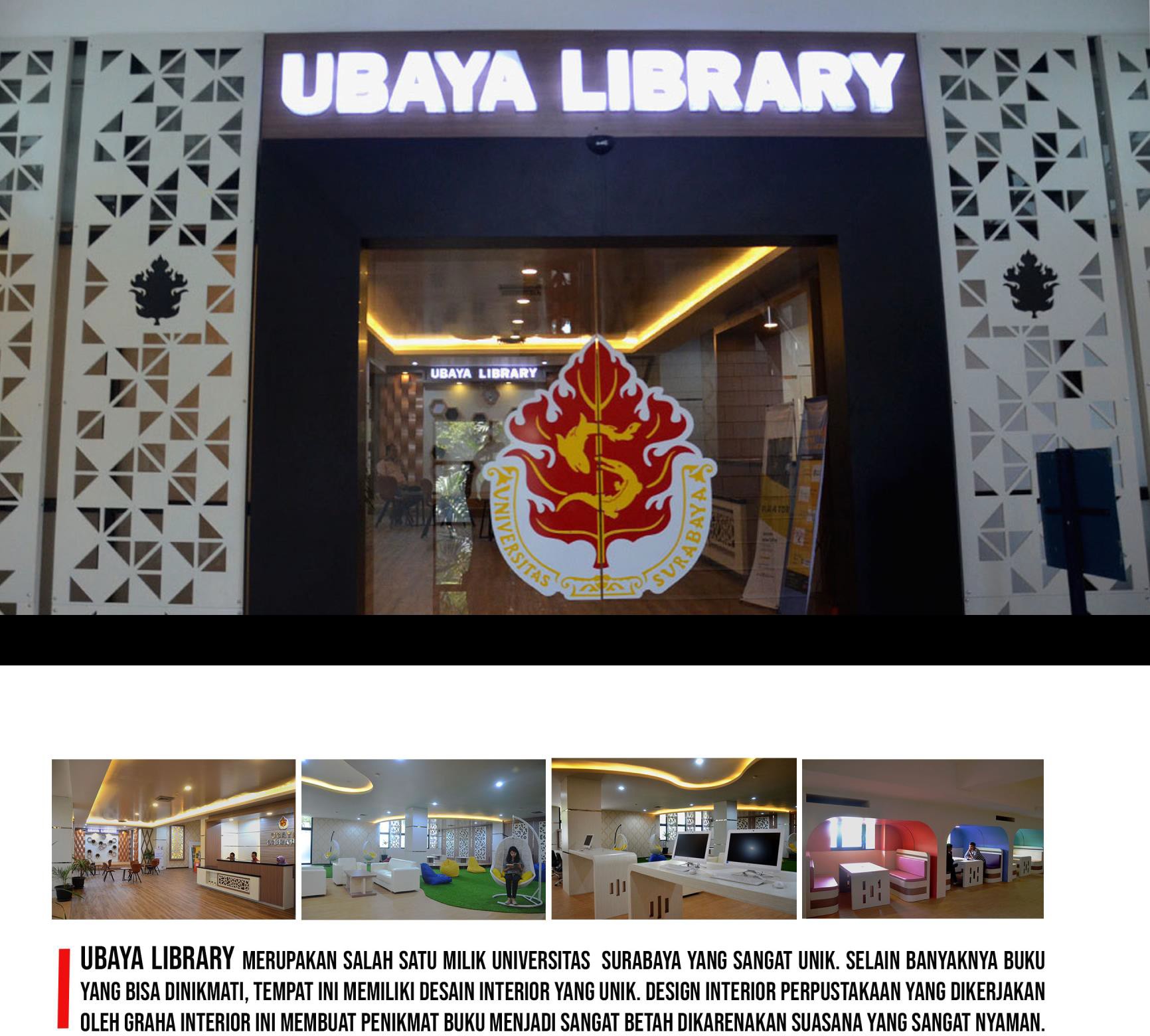 Relayout Perpustakaan Universitas Surabaya